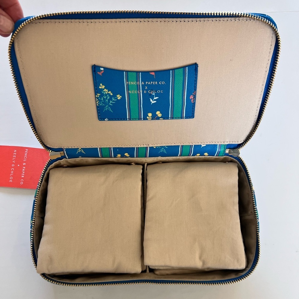 Neely & Chloe Pencil & Paper Co. Large Jewelry Travel Case NWT - Picture 6 of 9